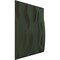 Ekena Millwork 19 5/8in. W x 19 5/8in. H Riverbank EnduraWall Decorative 3D Wall Panel Covers 2.67 Sq. Ft. WP20X20RVGHC - alternate 3
